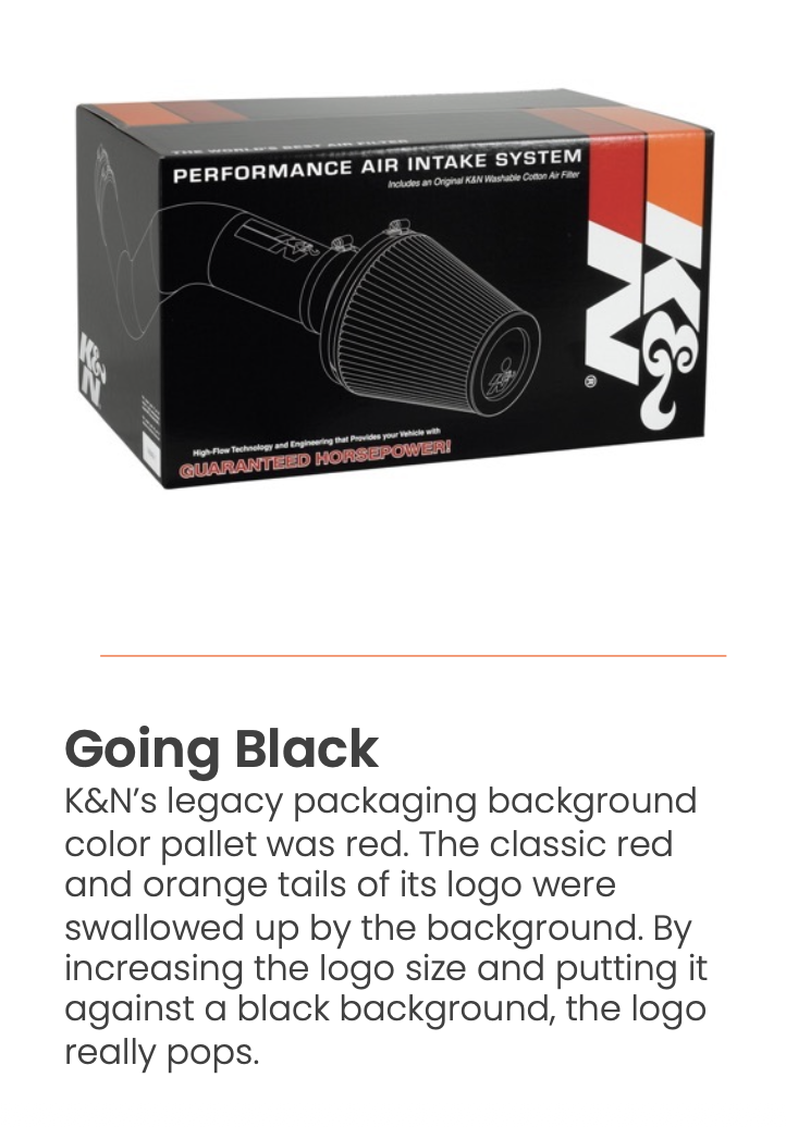 K&N Engineering packaging